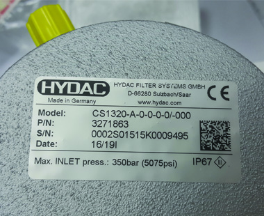 Thiết bị cảm biến đo độ bẩn CS1320 Hydac