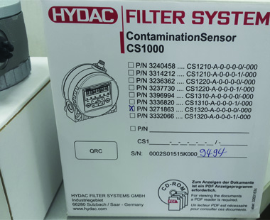 Contamination Sensor CS1320 Hydac