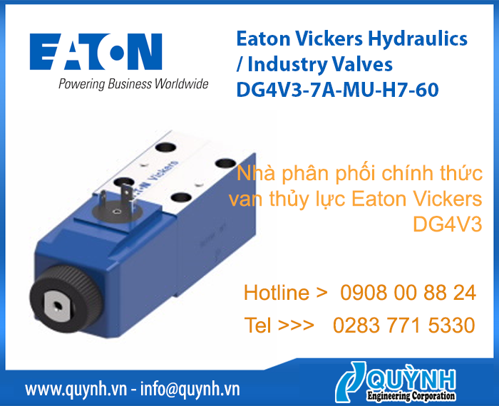 Van thủy lực Eaton DG4V3-7A-MU-H7-60 (Vickers)