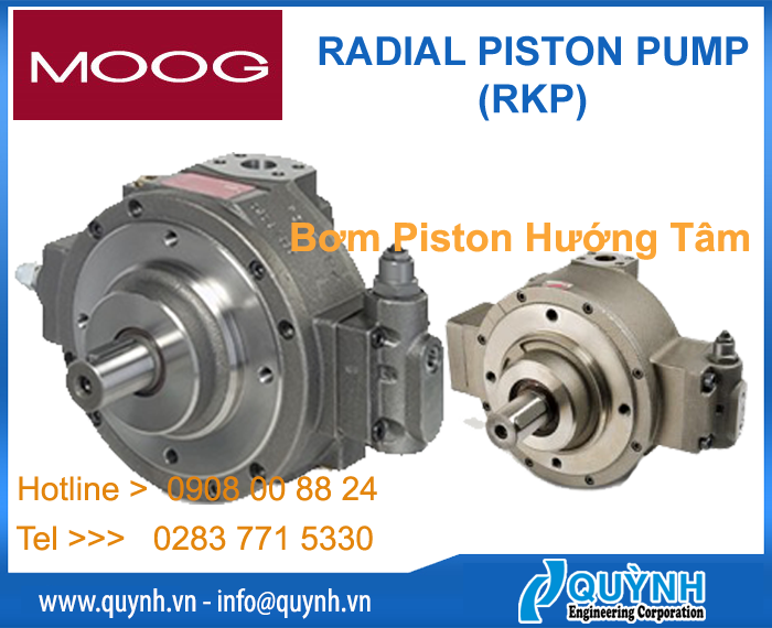 Bơm Piston Hướng Tâm MOOG (RPK)