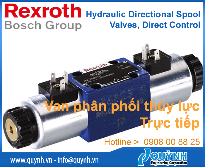 Bosch Rexroth Hydraulics Spool Valve - Direct Control