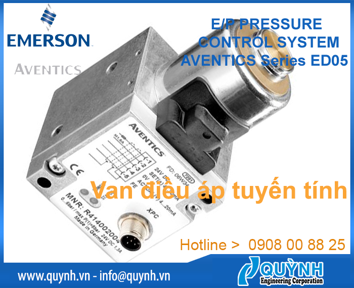 Van điều áp tuyến tính Aventics Series ED05