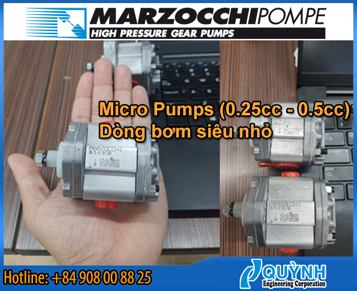 Bơm siêu nhỏ MicroPump Marzocchi