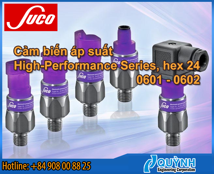 Cảm biến áp suất Suco Performance series 0601-0602 hex24